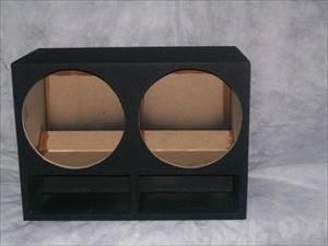 Caixa de Som p/ 2 fal.12'' 800wrms