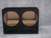 Caixa de Som p/ 2 fal.12'' 800wrms